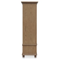 Lillia Updated Traditional Brown Wood Cabinet|