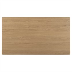 Maurice Coastal Beach Natural Oak Rectangular 2 Tier Coffee Table|