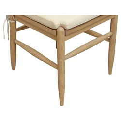 Talise Updated Traditional Brown Wood Dining Chair - Set of 2|