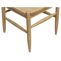 Talise Updated Traditional Brown Wood Dining Chair - Set of 2|