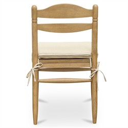 Talise Updated Traditional Brown Wood Dining Chair - Set of 2|