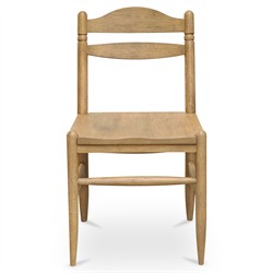 Talise Updated Traditional Brown Wood Dining Chair - Set of 2|