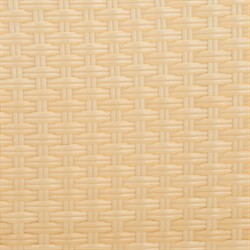 Hayden Coastal Beach Beige Woven Faux Wicker Outdoor Armless Counter Stool|