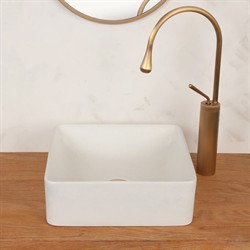 Wren Modern Classic Vessel Sink Faucet - Antique Brass|