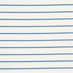 Shyna Updated Traditional Blue Striped Bolster Pillow - 9x24|