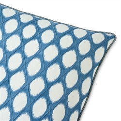 Felix Azure Blue Throw Pillow - 22x22|