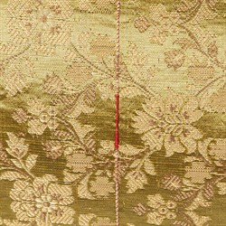 Gilla Updated Traditional Green Floral Fringe Lumbar Pillow - 10x16|