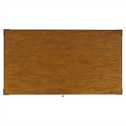 Cambria Updated Traditional Brown Wood Writing Desk|