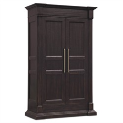 Siena Updated Traditional Dark Brown Oak Wardrobe|