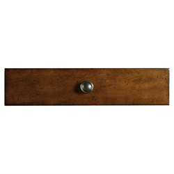 Talia Updated Traditional Dark Brown Alder Wood Bookcase|