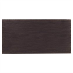 Siena Rustic Lodge Dark Brown Oak Rectangular Coffee Table|