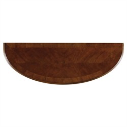 Haven Updated Traditional Cherry Wood Demilune Console Table|