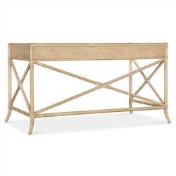 Nigel Coastal Beach Light Oak Writing Desk|