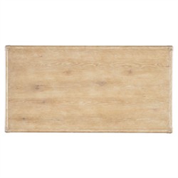 Nigel Coastal Beach Light Oak Writing Desk|