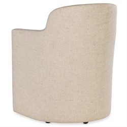 Adrienne Modern Classic Beige Performance Dining Arm Chair|