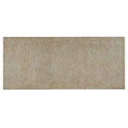 Remy French Country Brown Oak Wood Rectangle Extendable Dining Table - 80-124"|