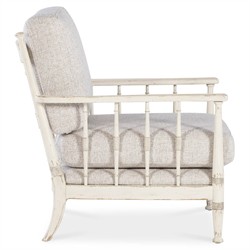 Selena Updated Traditional Beige Performance Cream Oak Arm Chair|