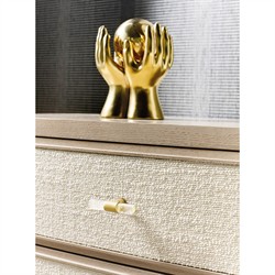 Marivelle Modern Classic Light Brown Oak Nightstand|