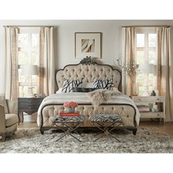 Albert Updated Traditional Antique Silver Oak Nightstand|