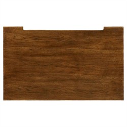 Alban Updated Traditional Dark Brown Pecan Wood Lateral File Office Cabinet|