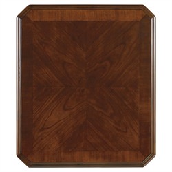 Haven Updated Traditional Cherry Wood Rectangular End Table|