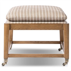 Eleanor Rodin Sand Stripe Accent Stool|