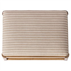Eleanor Rodin Sand Stripe Accent Stool|