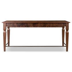 Galvin Brown Walnut Burl Desk|