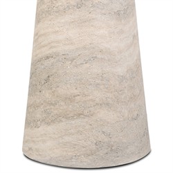 Marsh Textured Sandy Grey Outdoor Counter Table - 34"|