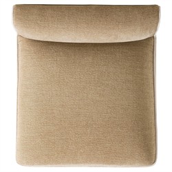 Allonia Modern Classic Beige Accent Stool|