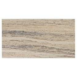 Angelo Modern Classic Beige Travertine Rectangular Coffee Table|