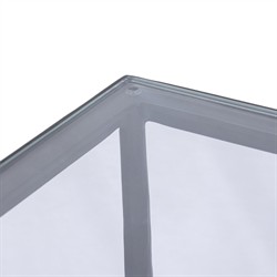 Ceasar French Country Black Iron Rectangular Console Table|