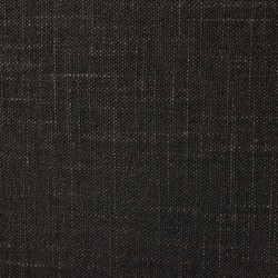 Bertie Rustic Lodge Black Painted Linen Brown Wood Round Storage Coffee Table|