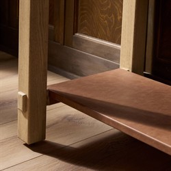 Blake Modern Classic Light Wash Wood Rectangular Console Table|