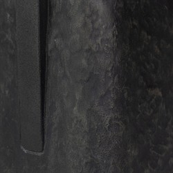 Daro Modern Classic Black Concrete Outdoor End Table|