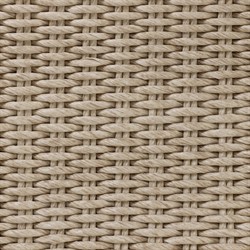 Evander Coastal Beach Grey Woven Outdoor Chaise Lounge|