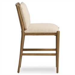 Gallagher Rustic Lodge Beige Performance Counter Stool|