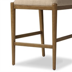 Gallagher Rustic Lodge Beige Performance Counter Stool|
