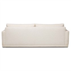 Jennings Modern Classic Cream Crypton Sofa - 85"|
