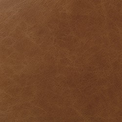 Lemmy Modern Classic Brown Leather Brushed Brass Desk Chair|