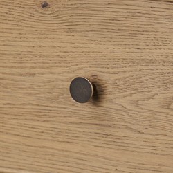 Adelaide Rustic Lodge Brown Aged Oak Tall Dresser|