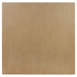 Pecos Modern Classic Light Wash Oak Square Coffee Table|