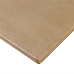 Pecos Modern Classic Light Wash Oak Square Coffee Table|