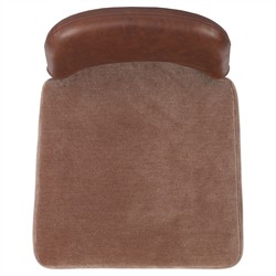 Ryver Modern Classic Brown Velvet Counter Stool|