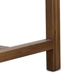 Timmy Rustic Lodge Brown Acacia Wood Small Nightstand|