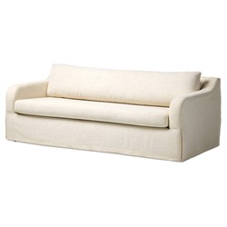 Ulla Modern Classic Cream Crypton Sleeper Sofa - 82"|