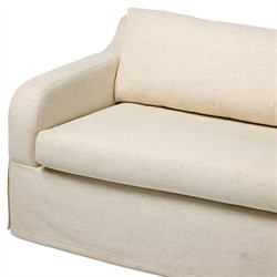 Ulla Modern Classic Cream Crypton Sleeper Sofa - 82"|