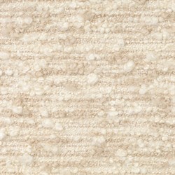 Norah Updated Traditional Cream Boucle Bronze Iron Arm Chair|