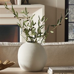 Bennett French Country Green Olive Stem Faux Floral - Set of 4|