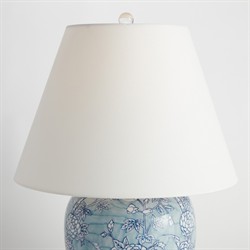 Hollis French Country Blue Chinoiserie Porcelain Table Lamp|